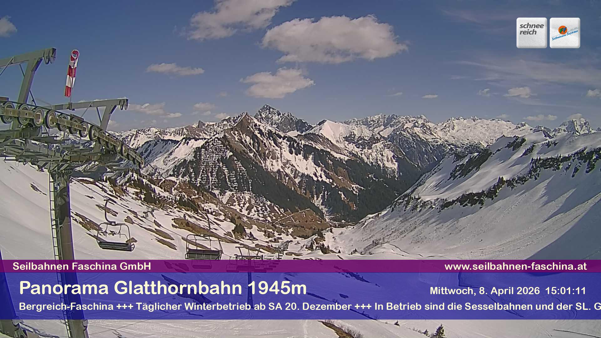 Faschina - Glatthornbahn