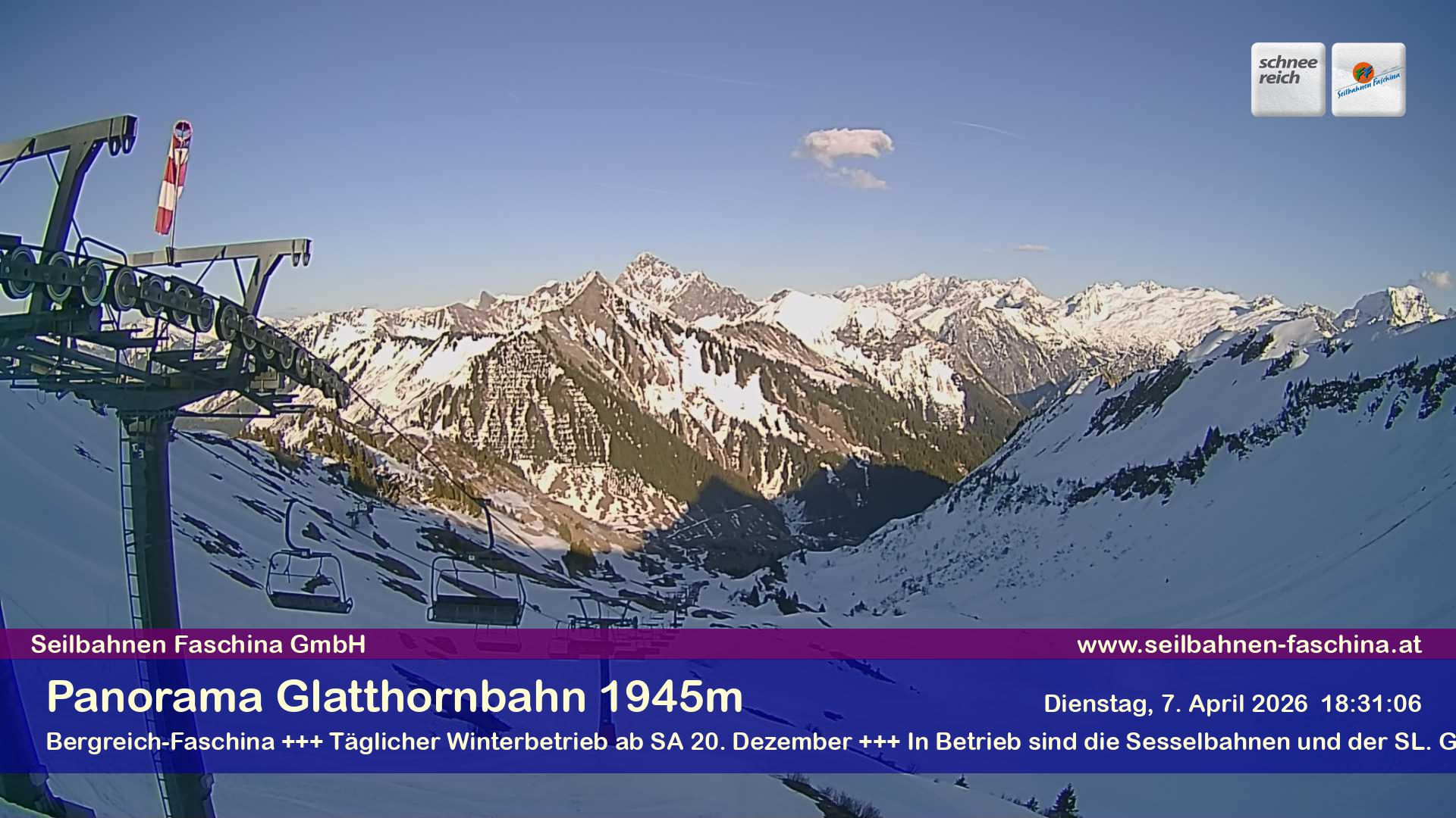 Faschina - Glatthornbahn