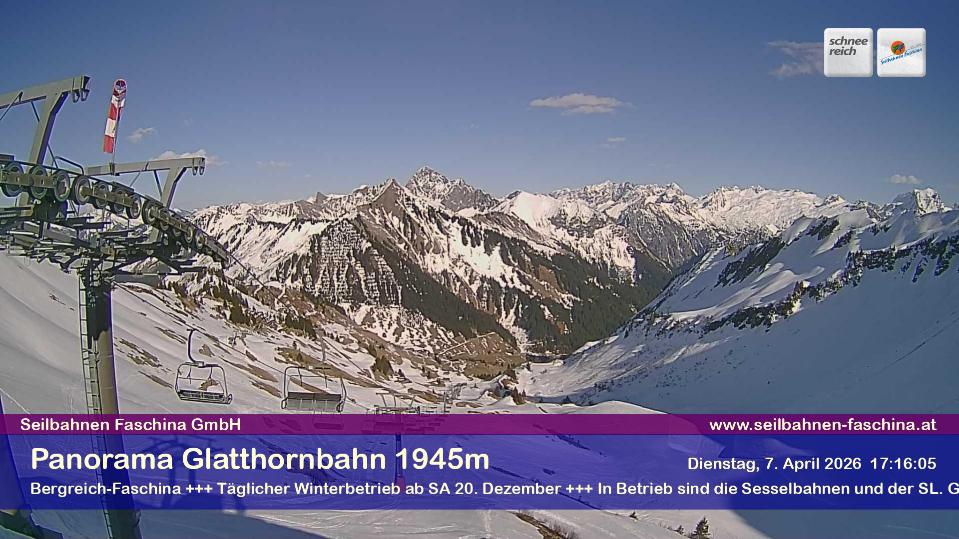 Faschina - Glatthornbahn