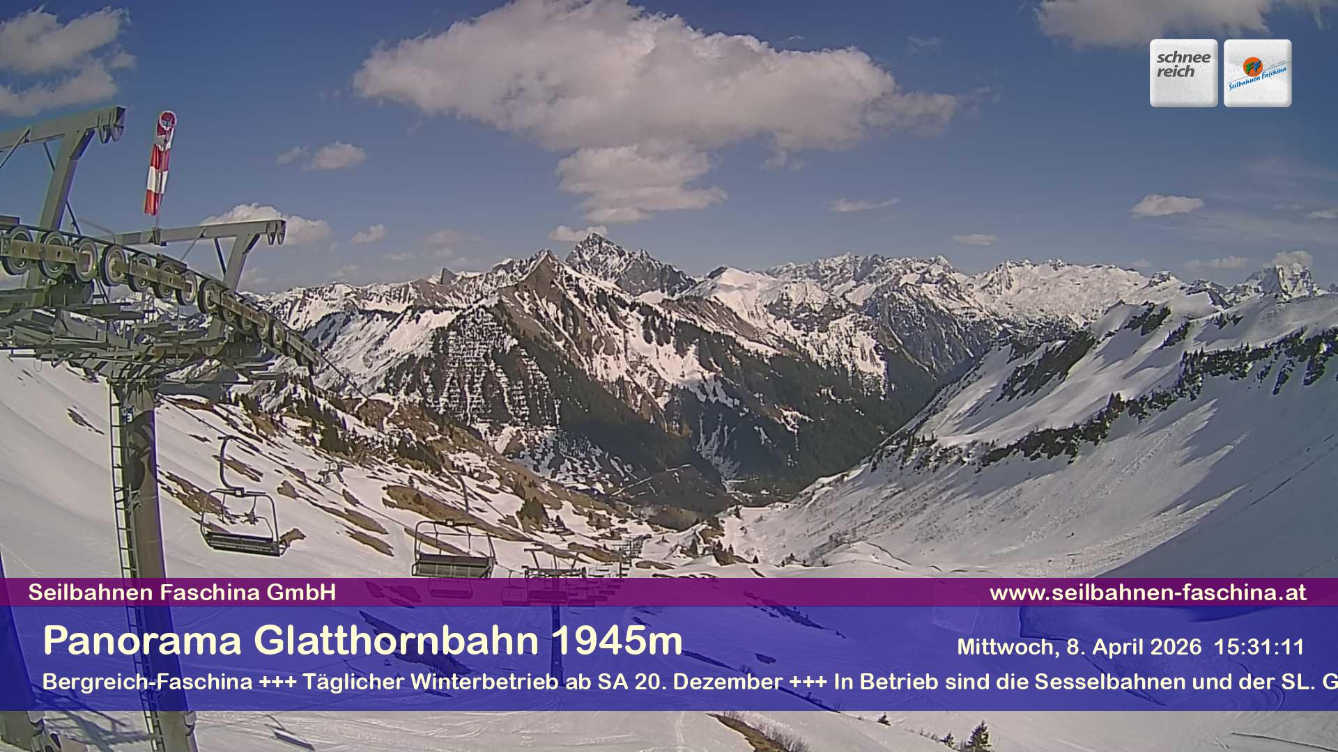 Faschina - Glatthornbahn