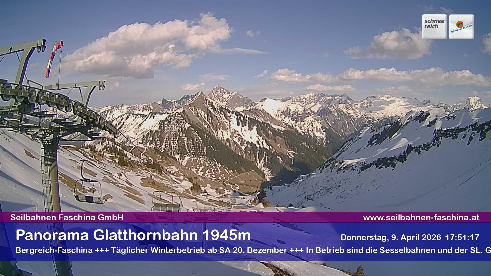 Faschina - Glatthornbahn