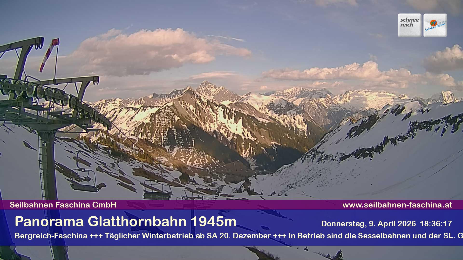 Faschina - Glatthornbahn