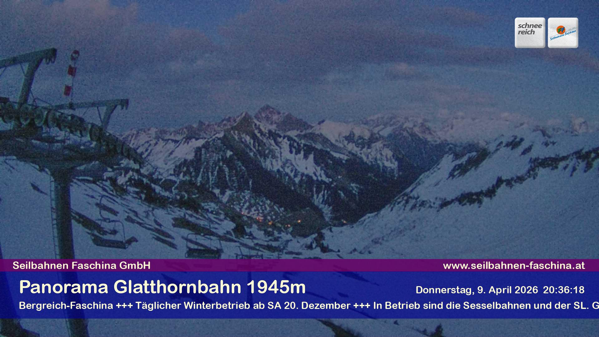Faschina - Glatthornbahn