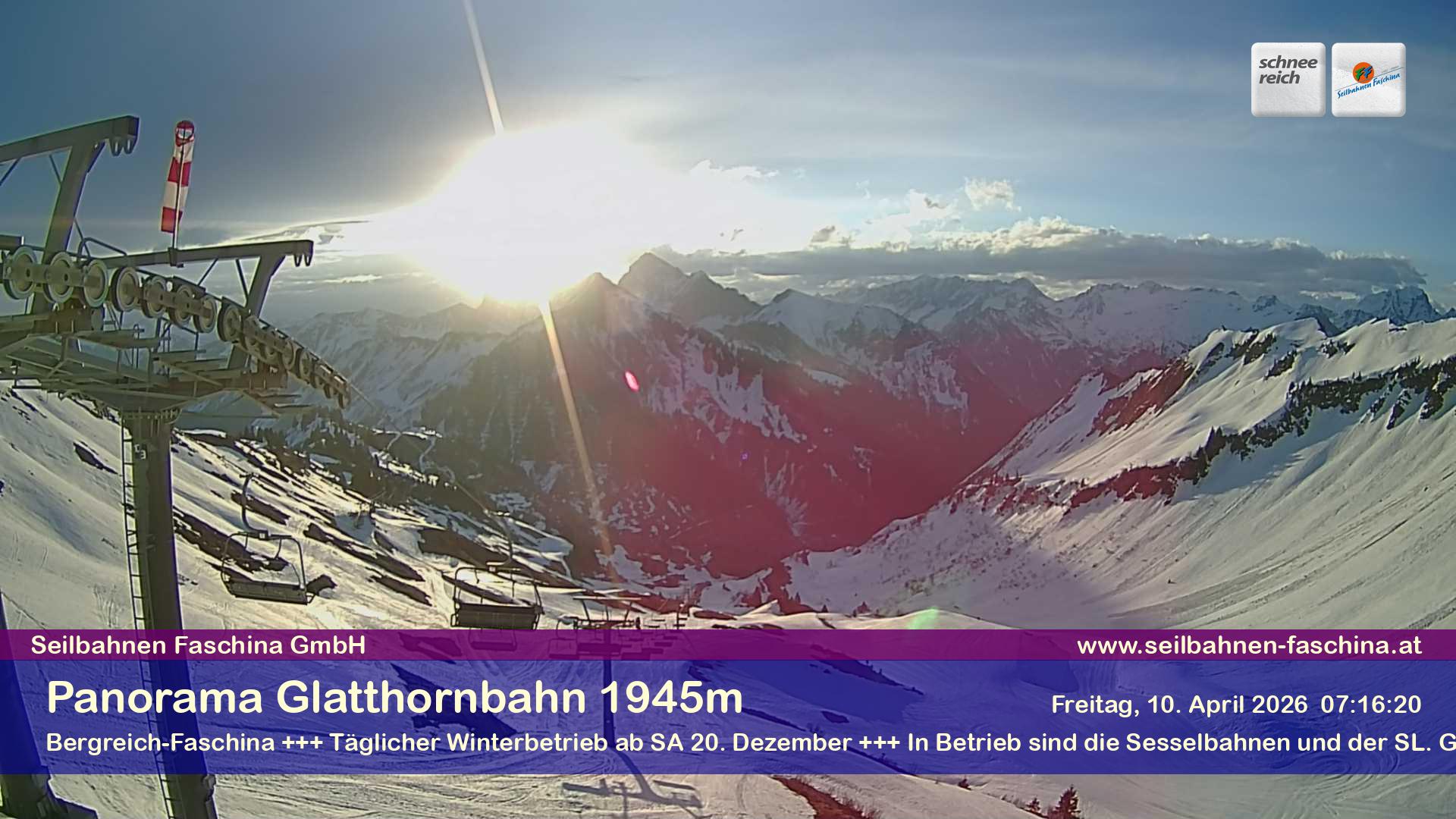 Faschina - Glatthornbahn