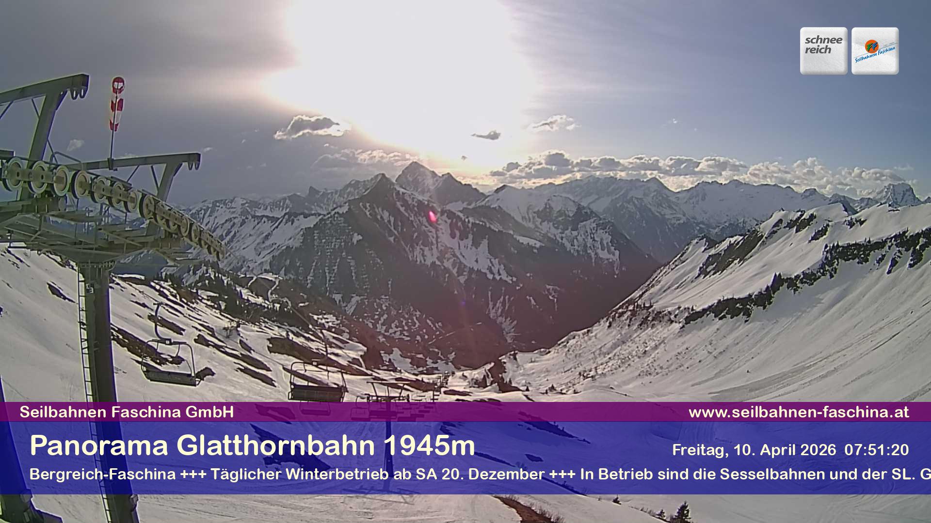 Faschina - Glatthornbahn