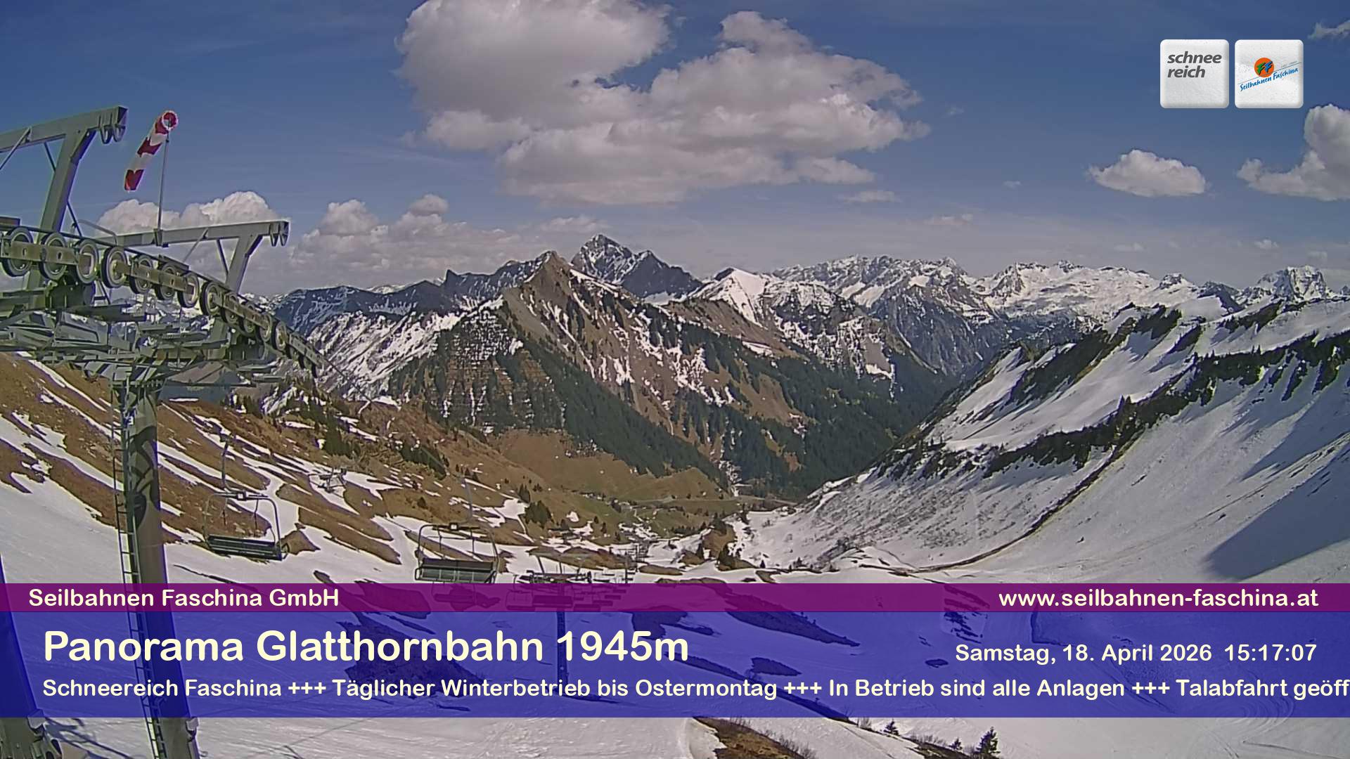 Faschina - Glatthornbahn