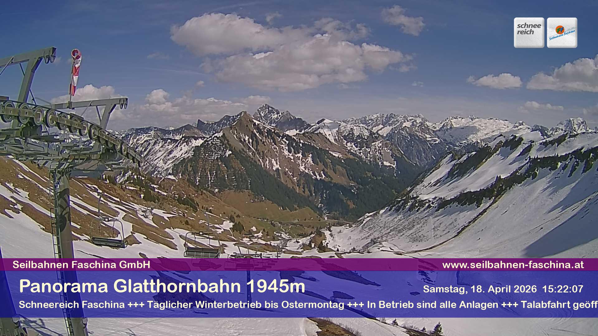 Faschina - Glatthornbahn