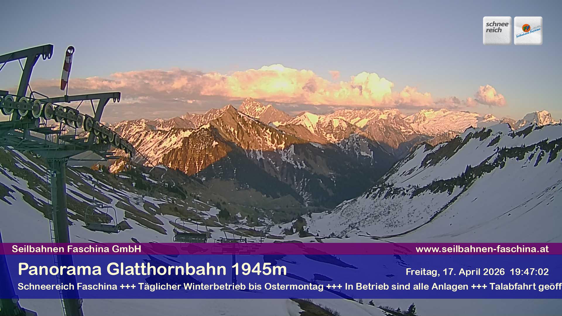 Faschina - Glatthornbahn