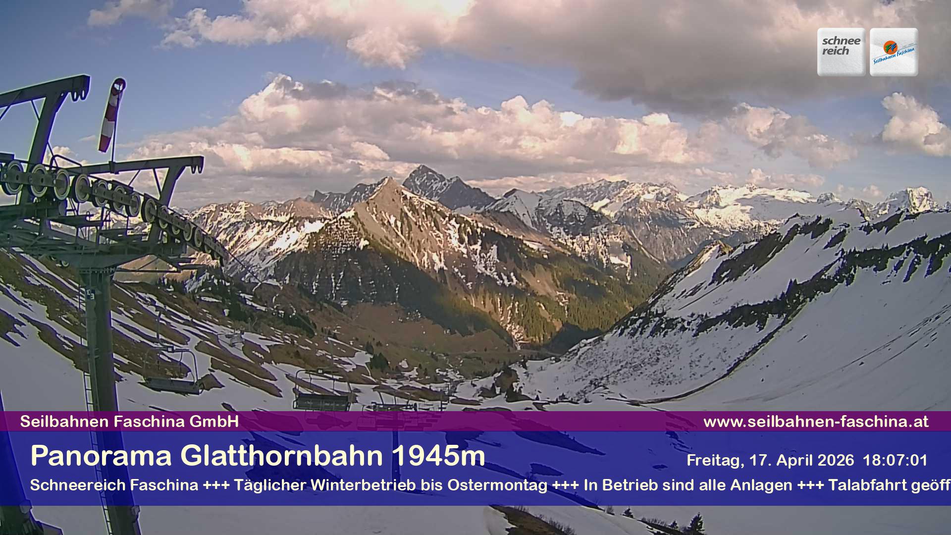 Faschina - Glatthornbahn