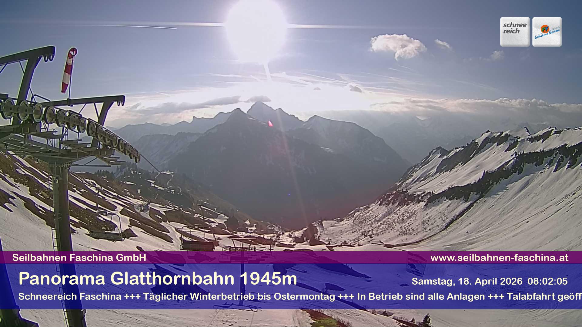 Faschina - Glatthornbahn