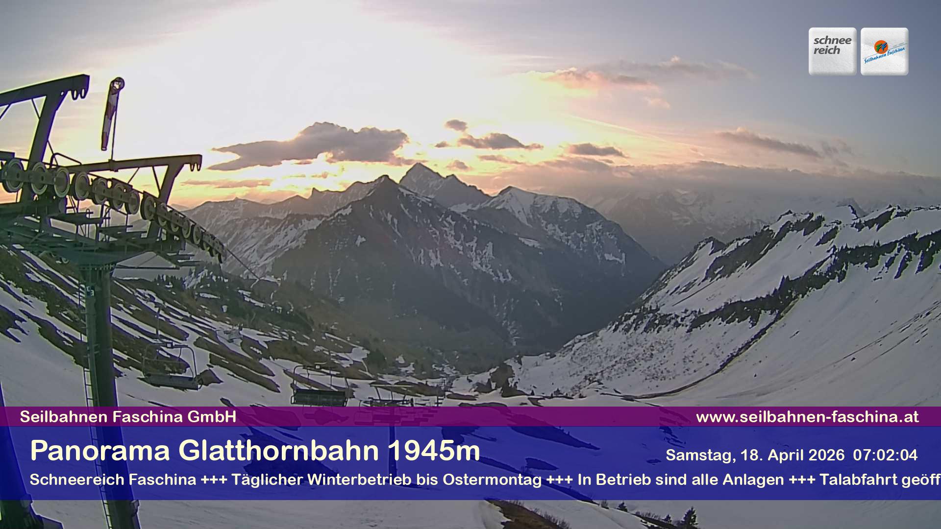 Faschina - Glatthornbahn