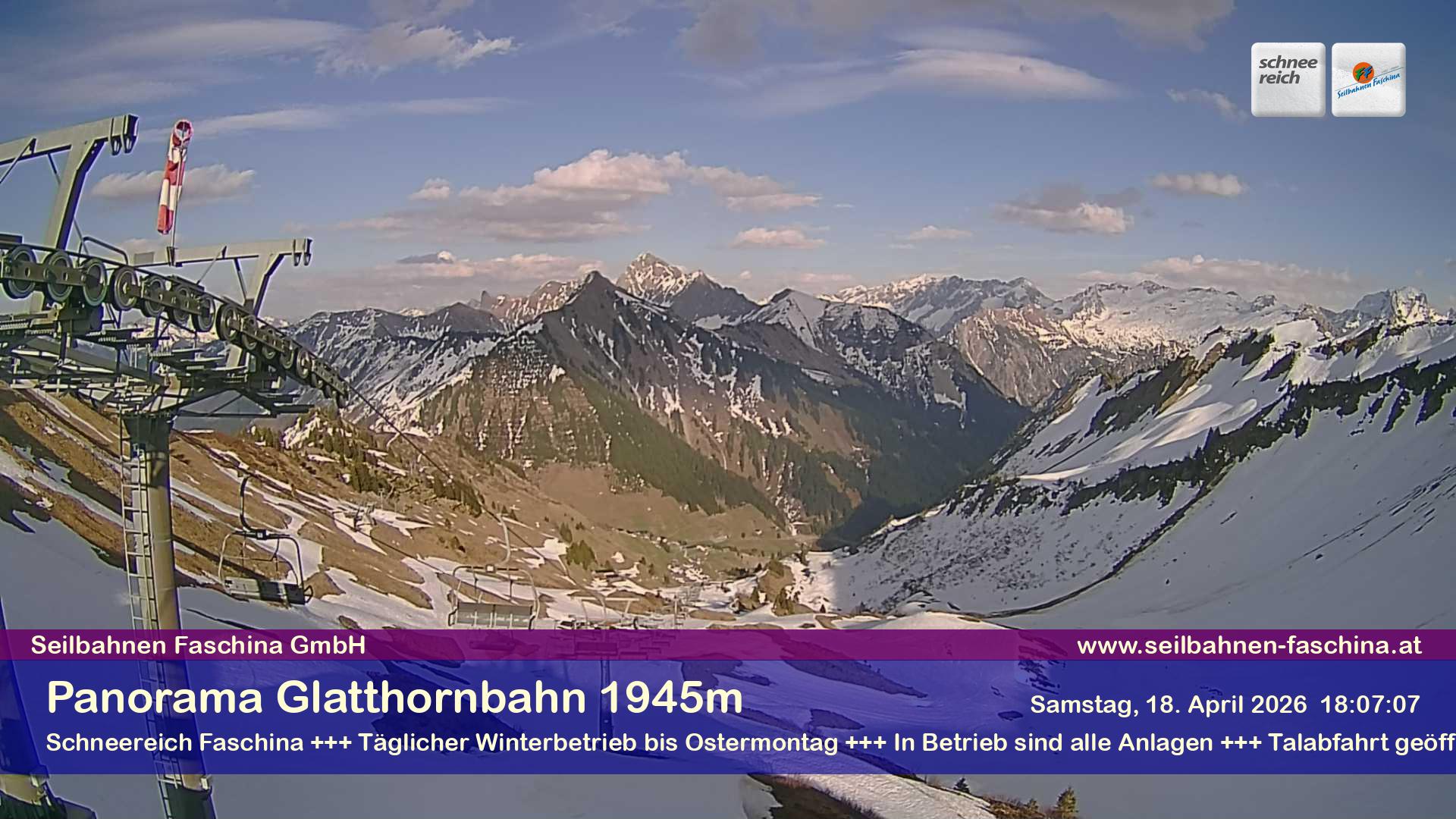Faschina - Glatthornbahn