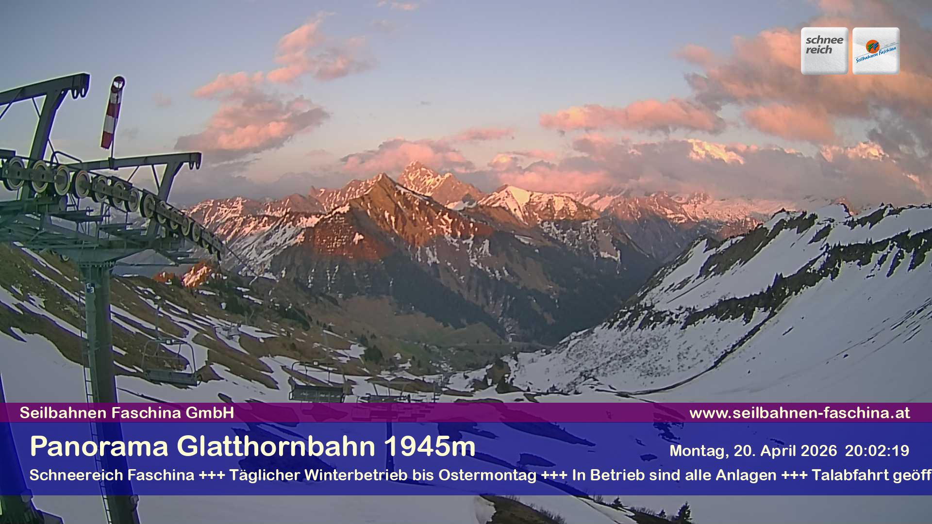 Faschina - Glatthornbahn